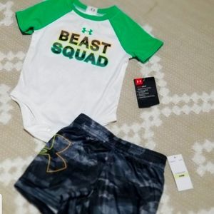 New Under Armour baby outfit size 3-6m